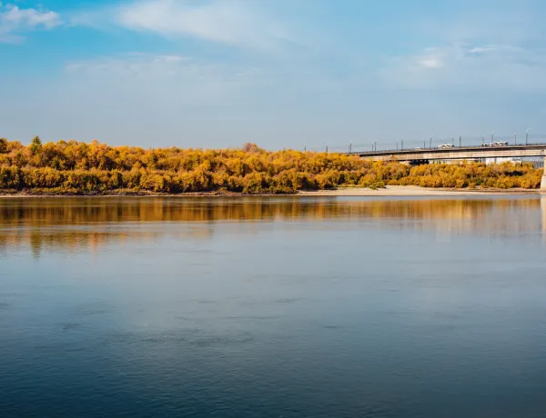 Набережныая Иртыша в Омске