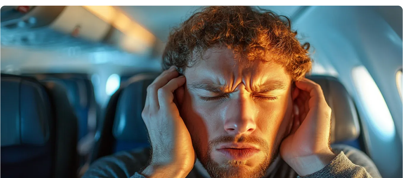 Что делать, когда закладывает уши в самолёте