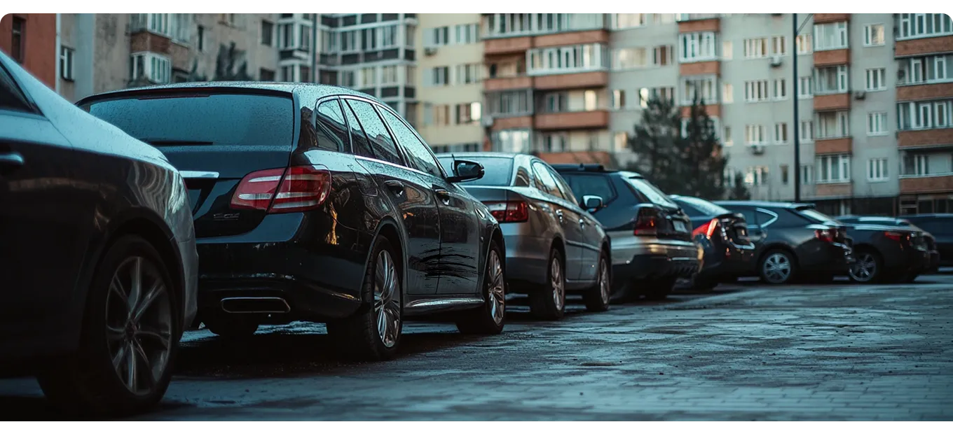 Что делать, если ваш автомобиль повредили во дворе