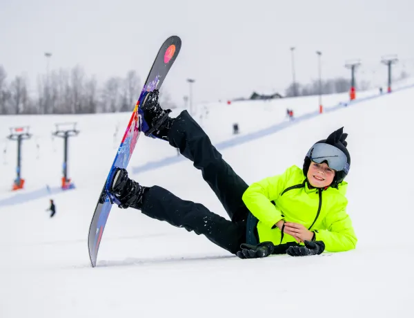 Как не падать со сноуборда