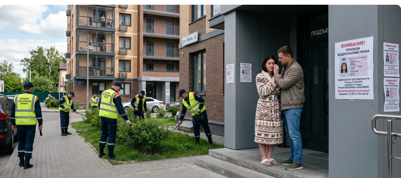 Что делать, если потерял водительское удостоверение