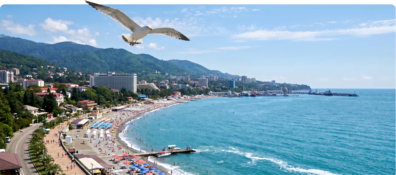 Отдых на взморье — лучшие морские курорты России